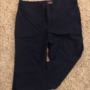 Classic navy dress pants